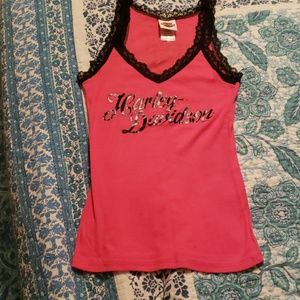 Harley Davidson's Hot Pink Tank